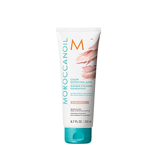 Moroccanoil Color Depositing Mask, Rose Gold, 6.7 Oz