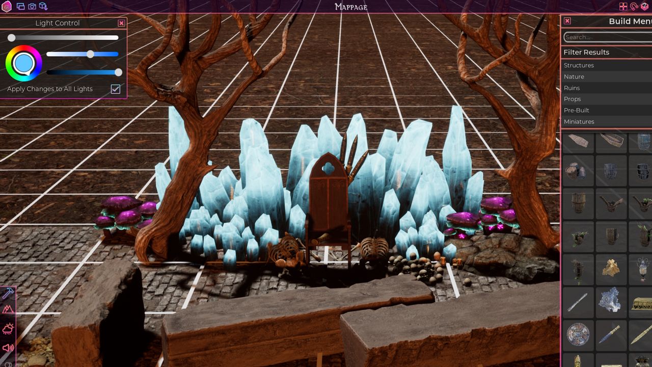 Realm Engine screenshot of Thanara's Throne Room