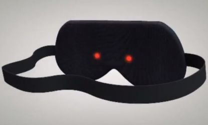 The Remee sleep mask uses six red LED lights to signal to the wearer that he's dreaming... without waking him up.