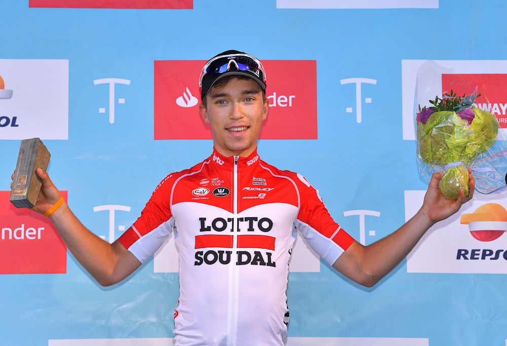 Tour des Fjords stage 3 winner Bjorg Lambrecht (Lotto Soudal)