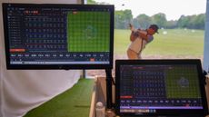 Sam De'Ath during a custom fitting