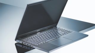 An Asus Aspire 5 laptop