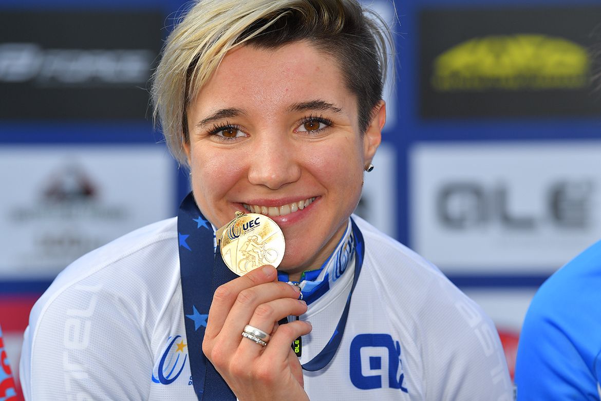 Chiara Teocchi (Italy), 2017 European under-23 Cyclo-Cross champion.