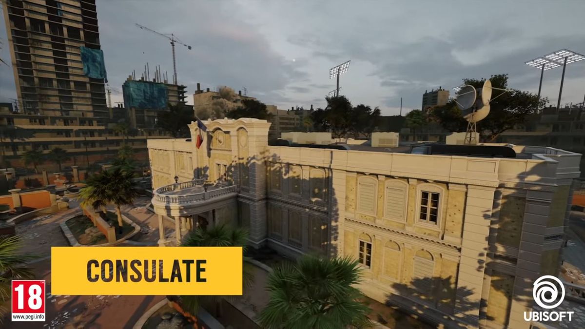 Rainbow Six Siege Consulate map