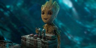 baby groot in guardians of the galaxy vol. 2
