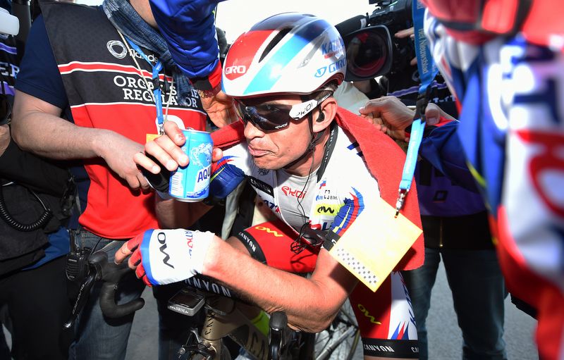 Alexander Kristoff after winning the Tour of Flanders
