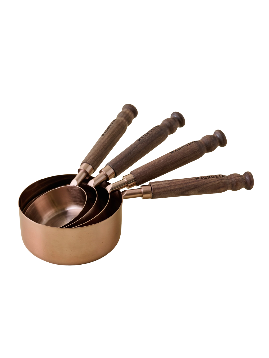 Walnut + Copper Measuring Cups