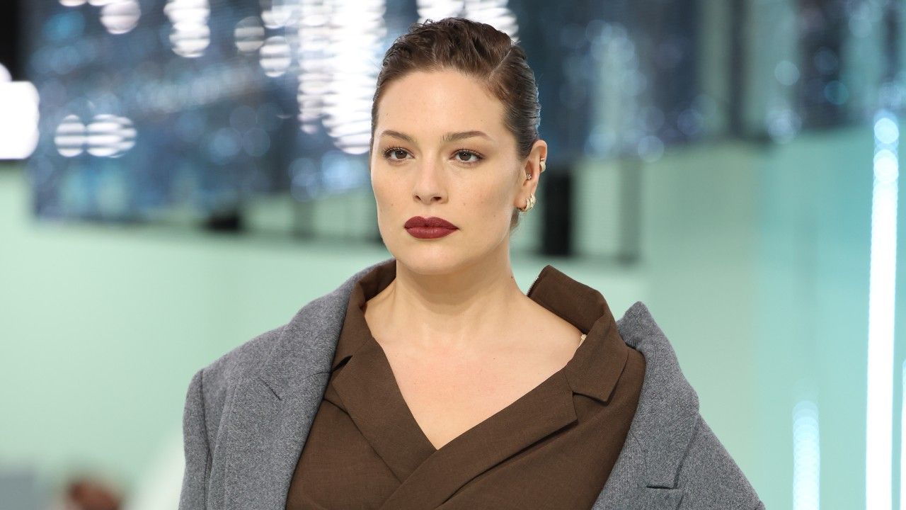 Ashley Graham at Milan Fashion Week