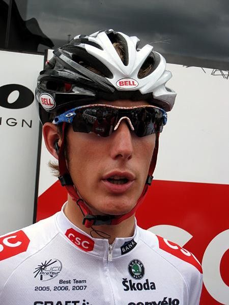 Andy Schleck lost some time in the finale on stage 6 put is otherwise in good spirits.