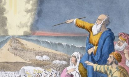 Moses may have had some help parting the Red Sea, Scientists say.