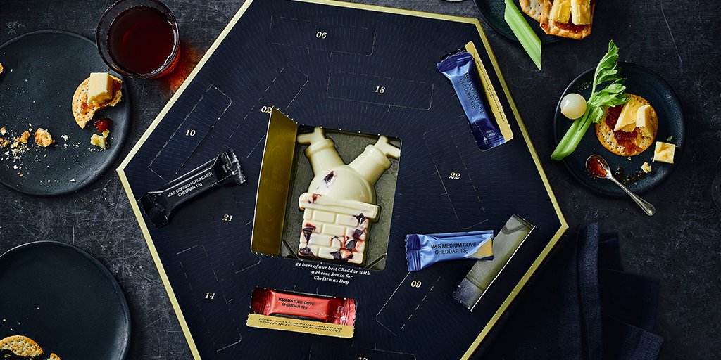Get your crackers out for this M&S advent calendar filled with cheese