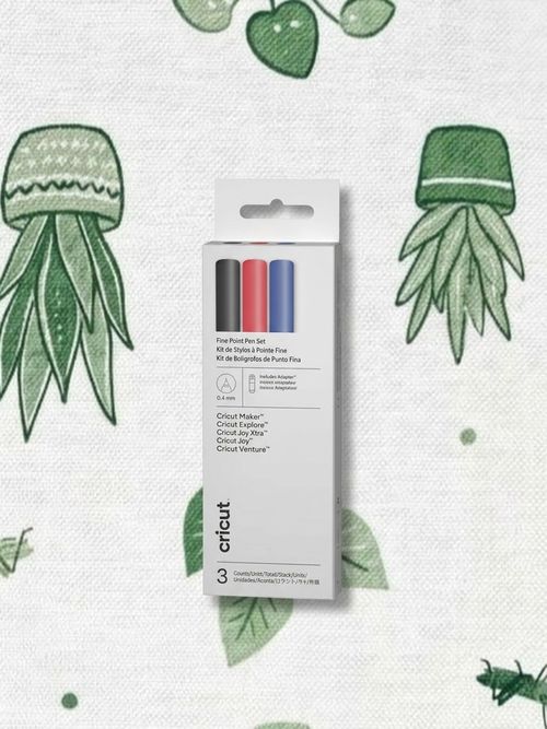 Fine Point Pens 0.4 Mm, Classic Sampler (3 Ct) + Adapter