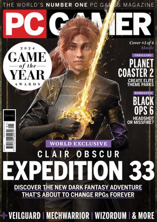 PC Gamer magazine issue 404 Clair Obscur: Expedition 33