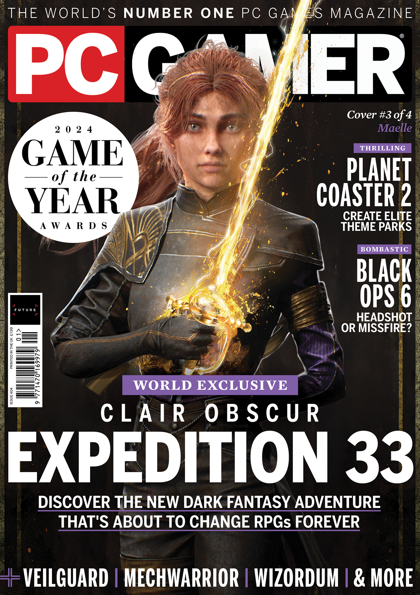 PC Gamer magazine's special new issue is on sale now: Clair Obscur: Expedition 33