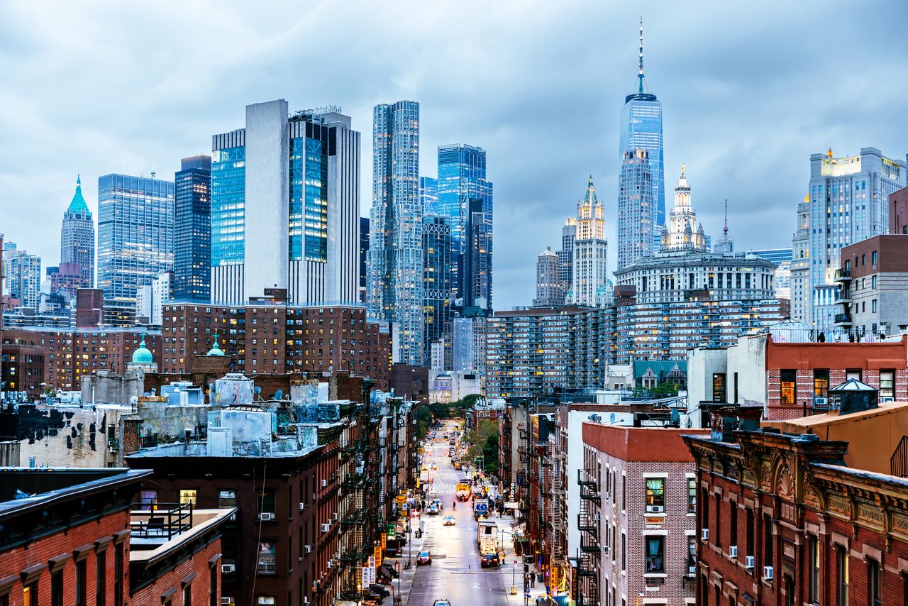 image of New York skyscrapers