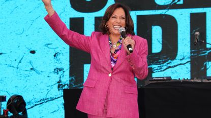 WASHINGTON, DC - SEPTEMBER 09: Vice President Kamala Harris attends the 50th Anniversary Of Hip-Hop party on September 09, 2023 in Washington, DC. (Photo by Johnny Nunez/WireImage)