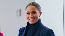 Meghan, Duchess of Sussex visits 1 World Trade Center on September 23, 2021 in New York City. 