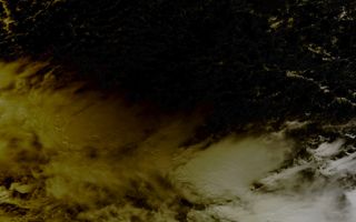 Solar Eclipse Shadow on Earth space wallpaperNASA/Goddard/MODIS Rapid Response Team