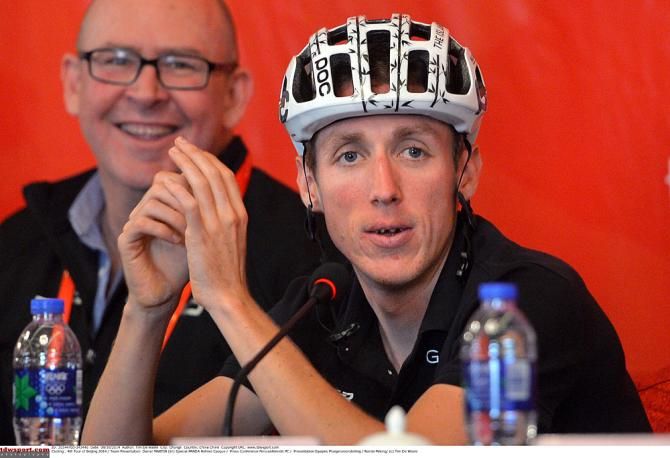 Daniel Martin at the Tour of Beijing press conference
