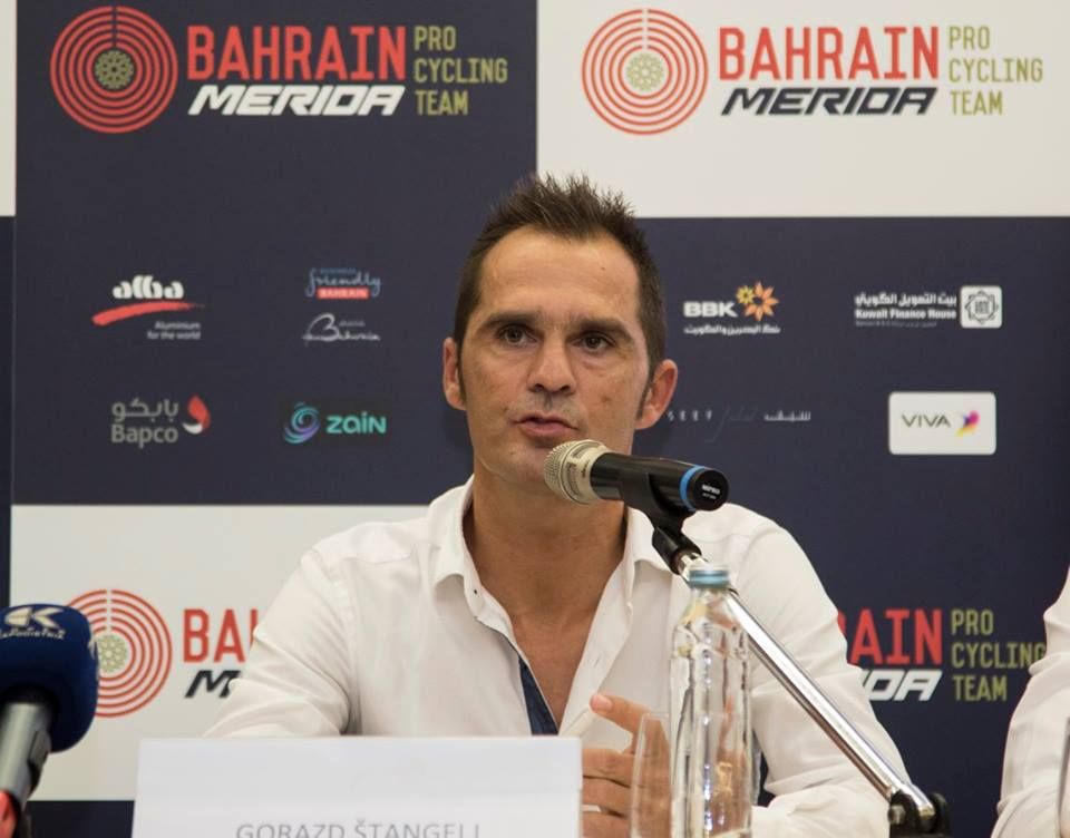 Sport Directors Goradz Stangelj during the press conference