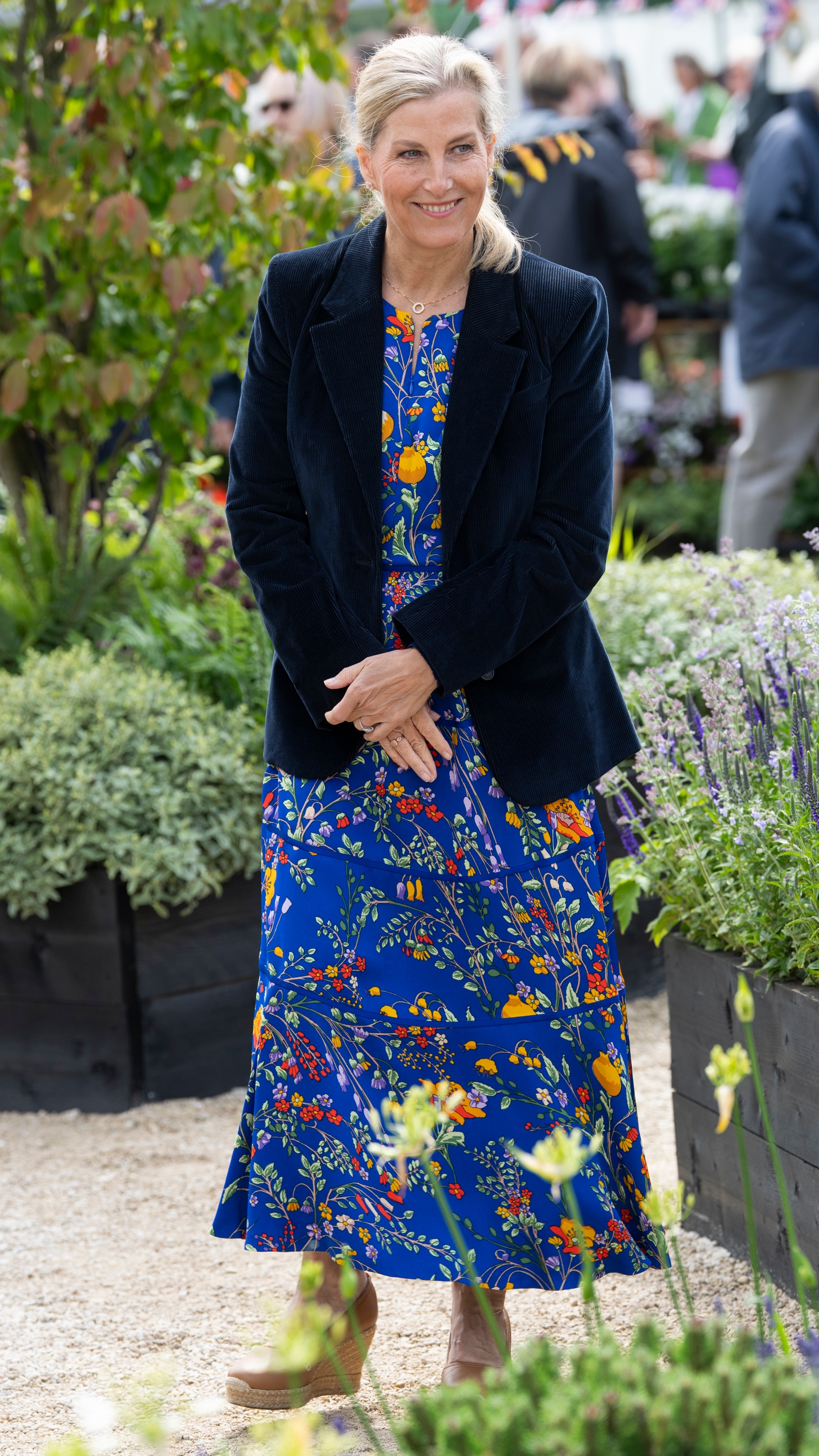 Sophie, Duchess of Edinburgh attends the Royal Windsor Flower Show at Windsor Great Park on June 7, 2025