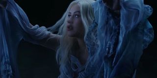 Christina Aguilera in Mulan "Reflection" music video