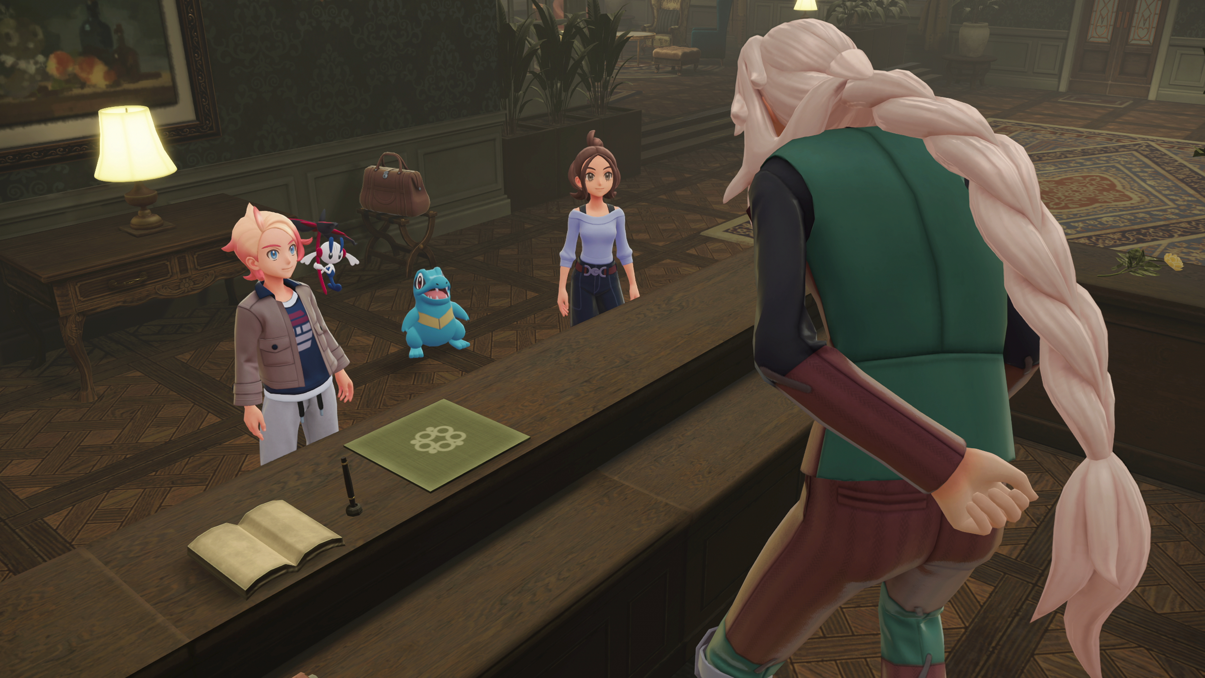 A promotional Pok&amp;eacute;mon Legends: Z-A screenshot.