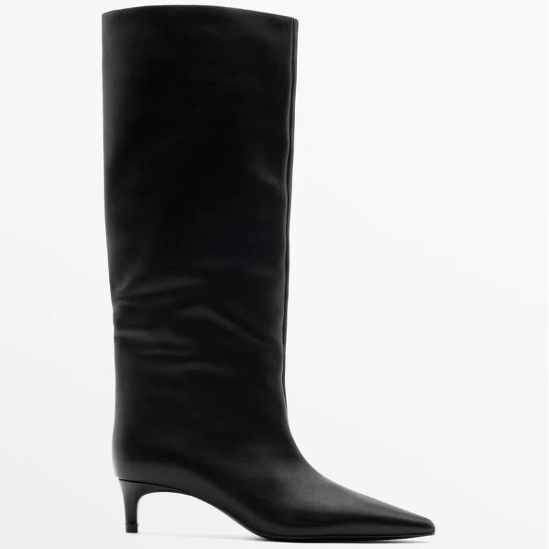 black boots