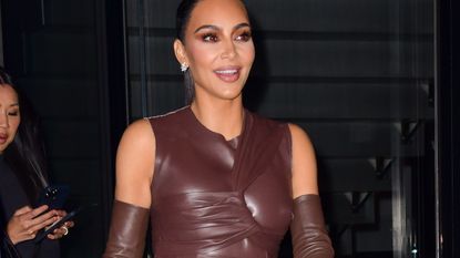 Kim Kardashian West leaves the WSJ. Magazine 2021 Innovator Awards at MOMA on November 01, 2021 in New York City