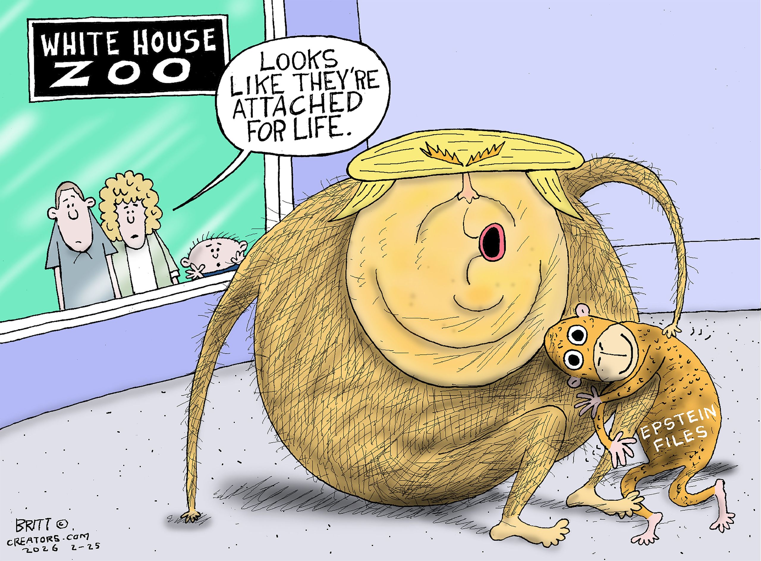 Political cartoons for February 20-27 - cover