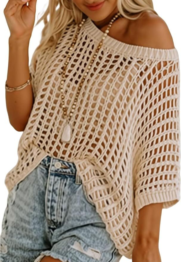 CFLHN, Off the Shoulder Crochet Top