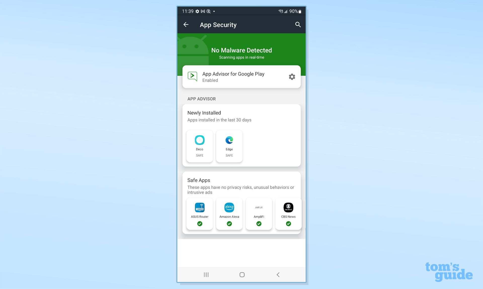 Norton 360: Mobile Security app screenshot