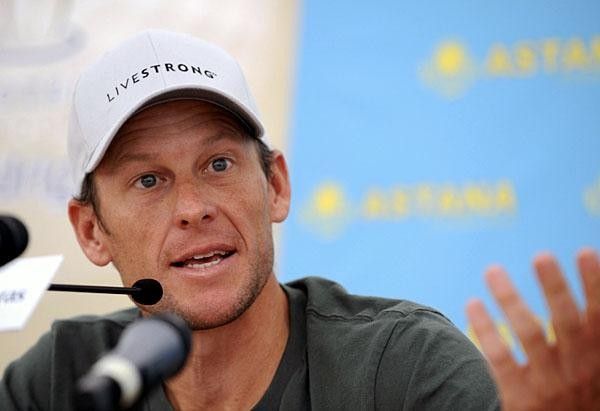 Armstrong spent over an hour answering all questions.