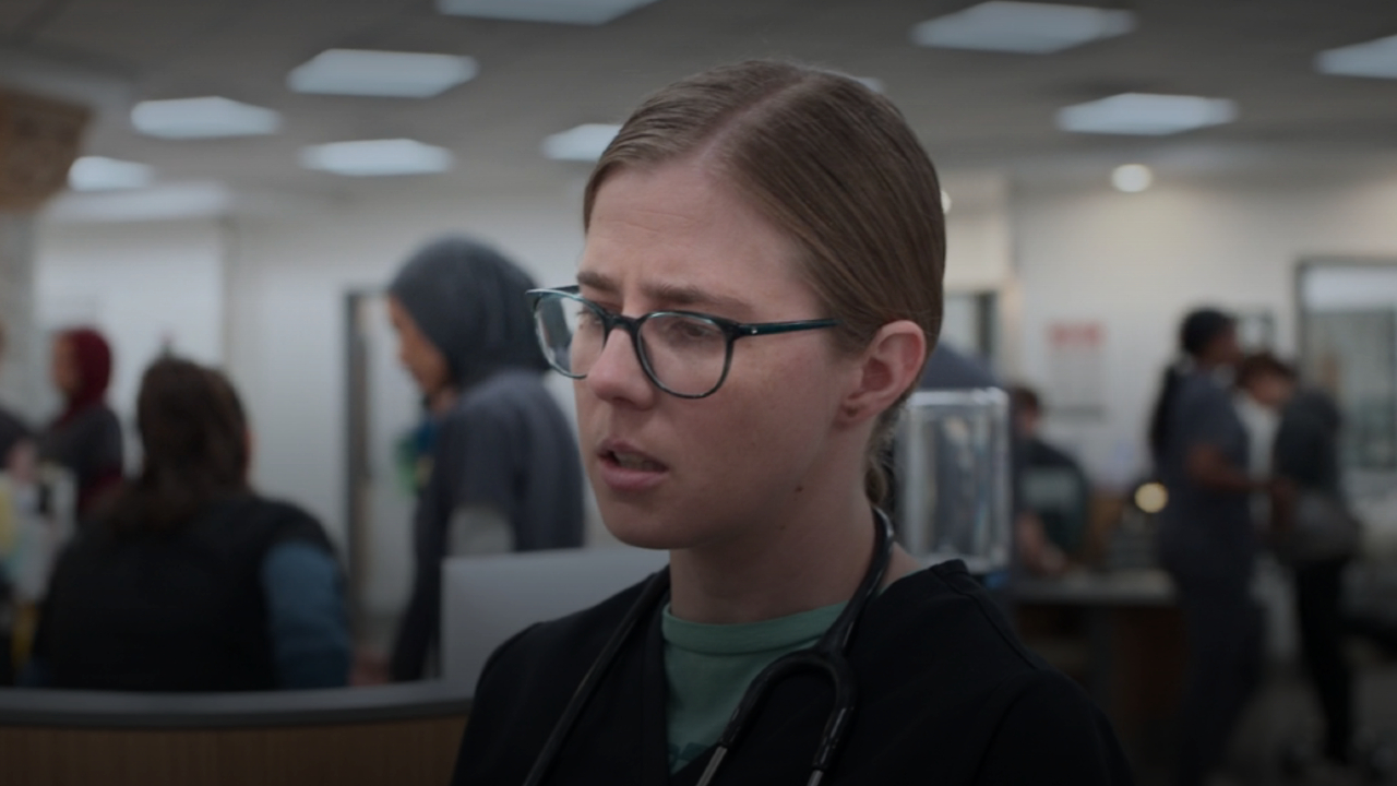 Taylor Dearden on The Pitt