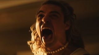 Noah Centino as Ken in Street Fighter, screaming