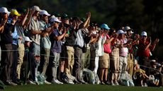 A general view of patrons at The Masters in 2023