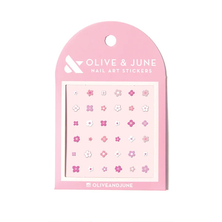 floral nail stickers