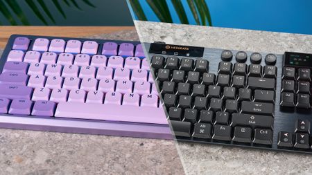 A Chilkey ND75 LP and a Hexgears Immersion A3 TKL