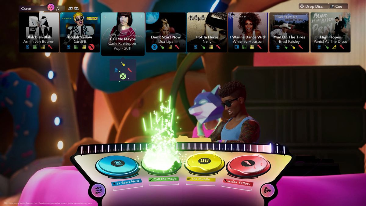 Big In 2020 Fuser Proves That Harmonix S Golden Touch Is As Strong As Ever Gamesradar - bodak yellow for kat roblox id