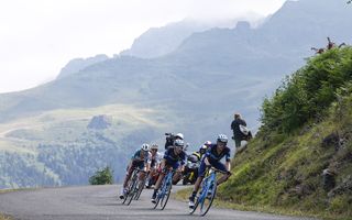 Tour de France 2022 - 109th Edition - 17th stage Saint Gaudens - Peyragudes 130 km - 20/07/2022 - Enric Mas (ESP - Movistar Team) - photo Luca Bettini/SprintCyclingAgencyÂ©2022