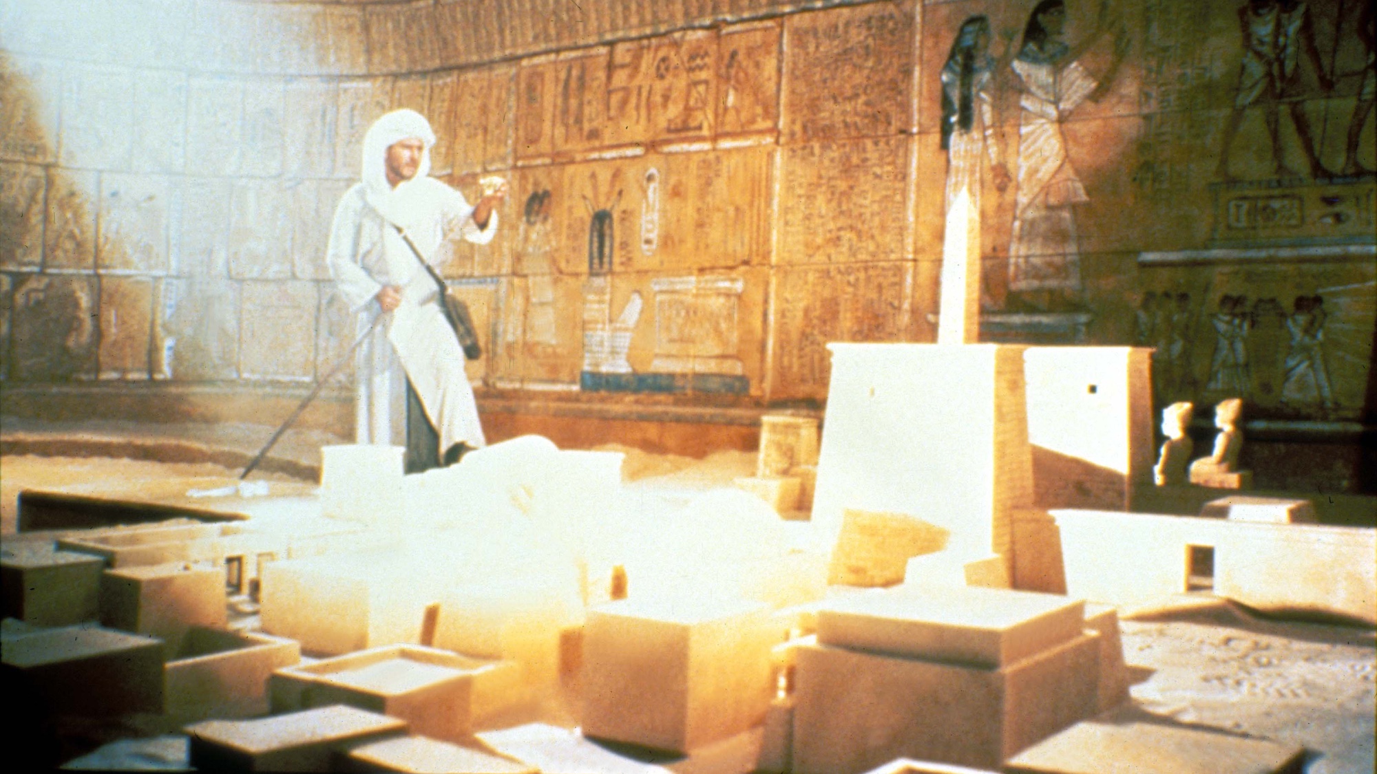 Indiana Jones in the map room from Raiders of the Lost Ark