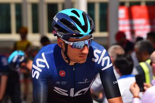 Gianni Moscon (Team Sky) at stage 3 UAE Tour