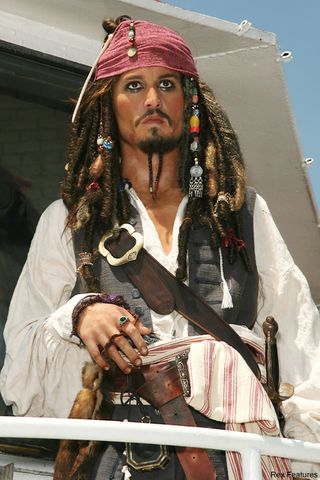 Johnny Depp spends Ã‚Â£40,000 on coats for Pirates ?crew?