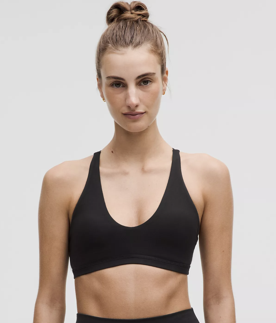 Lululemon, Nulu Strappy Scoop-Neck Bra