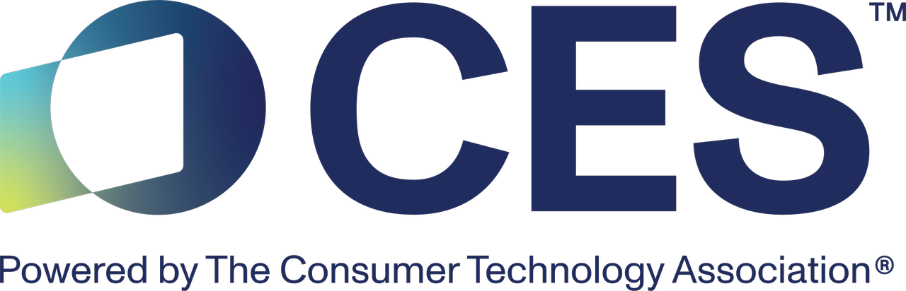 The new logo for CES, the annual technology convention held in Las Vegas, which debuted in August 2024.