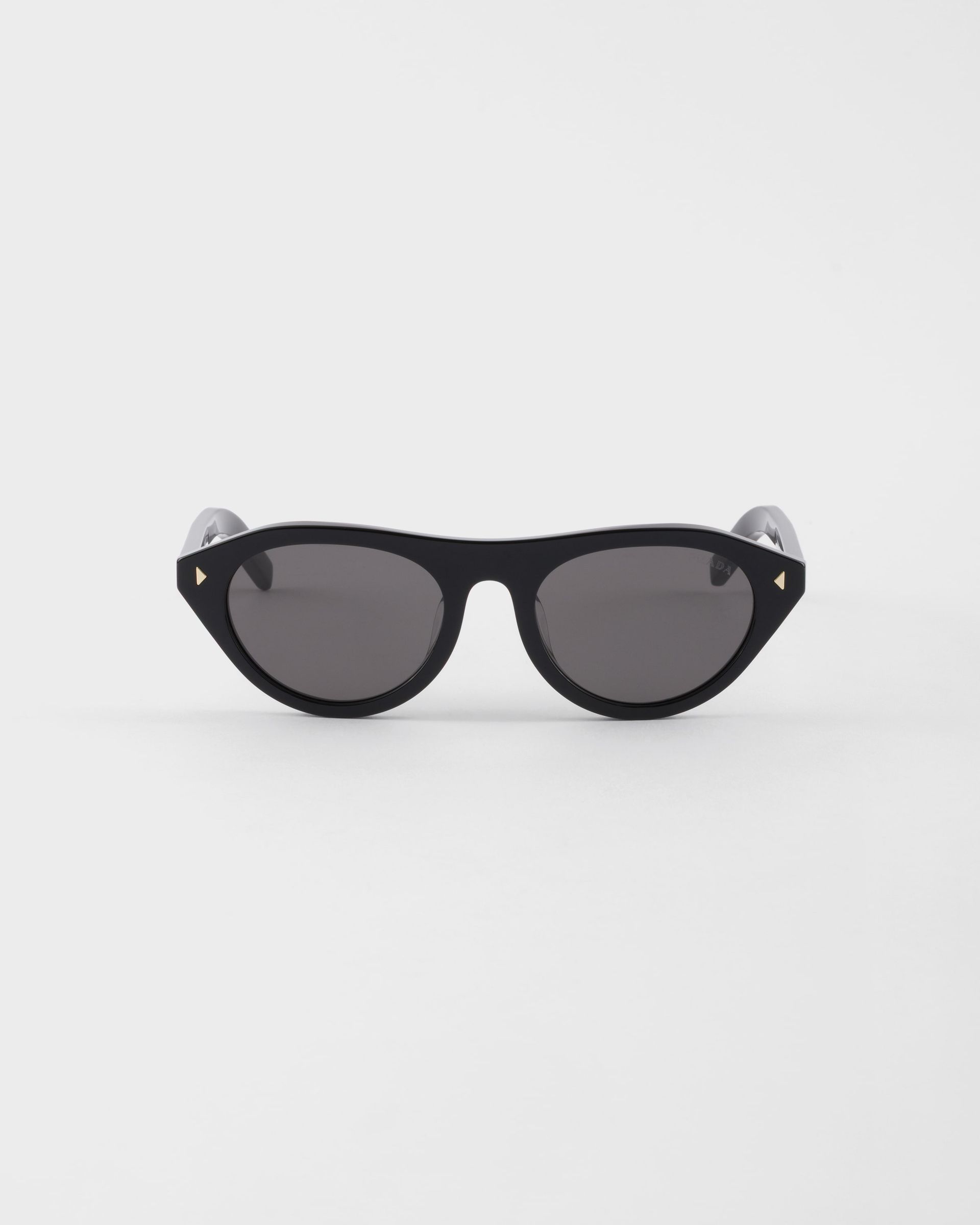 Prada Sunglasses With the Iconic Metal Plaque