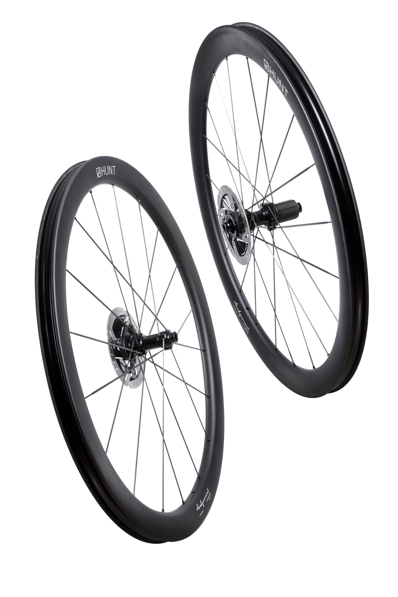 Hunt 44_46 Aerodynamicist Ud Carbon Spoke Disc Wheelset