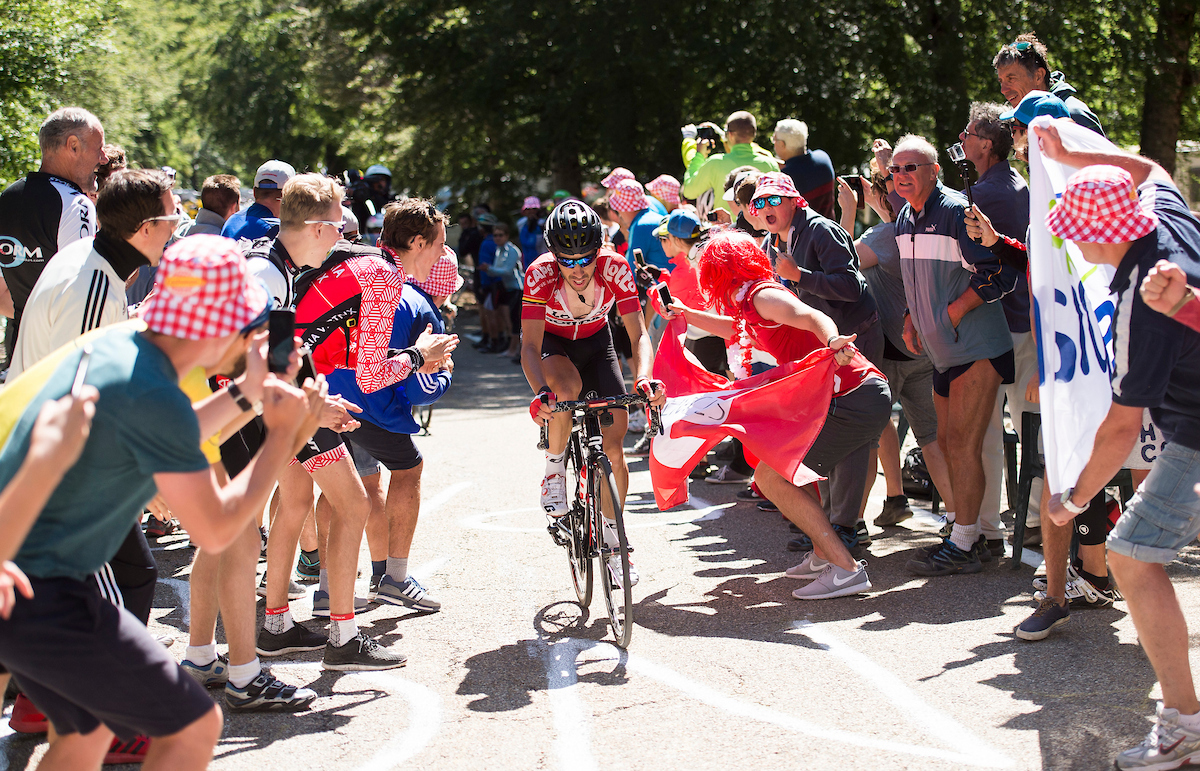 Picture by Alex Broadway/ASO/SWpix.com - 14/07/16 - Cycling - Tour de France 2016 - Stage Twelve - Montpellier to Mont Ventoux - Thomas De Gendt of Belgium and Lotto-Soudal.