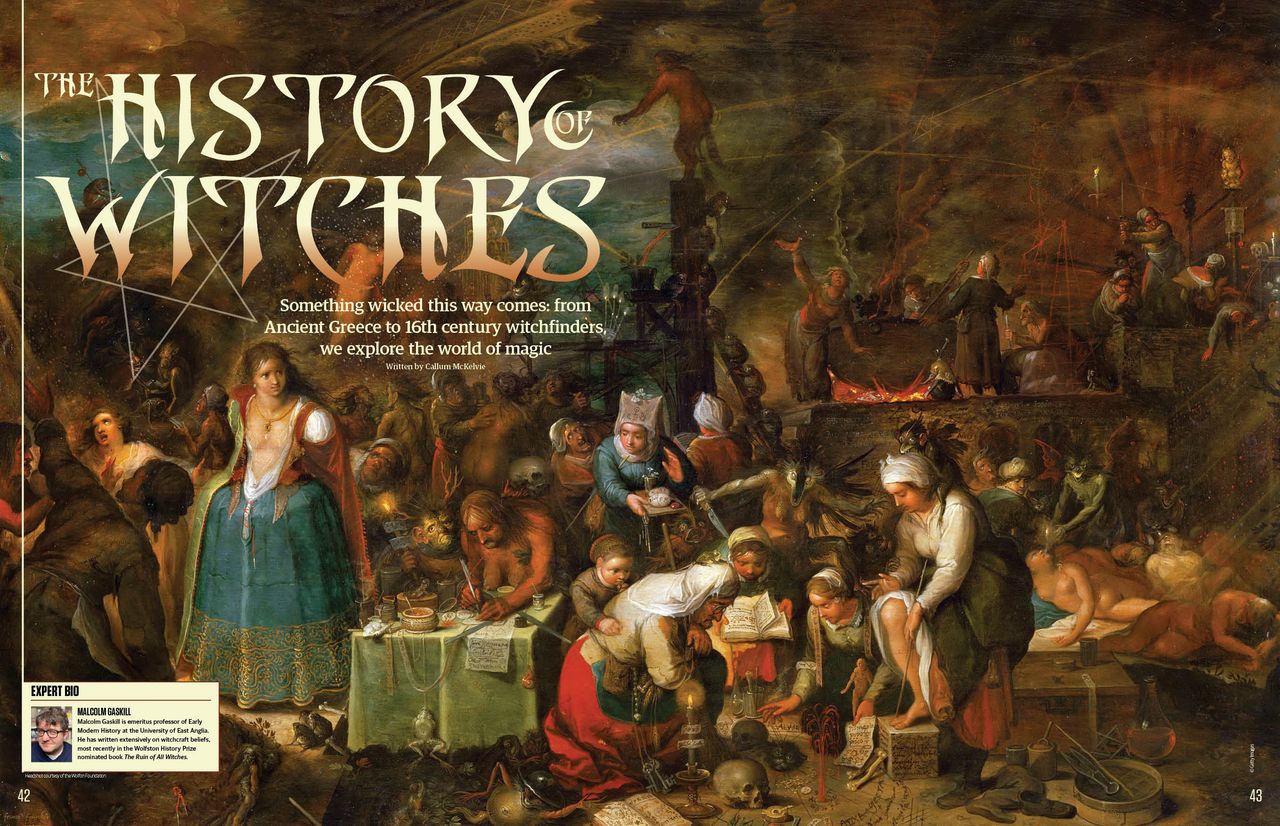 History of Witches, All About History spread