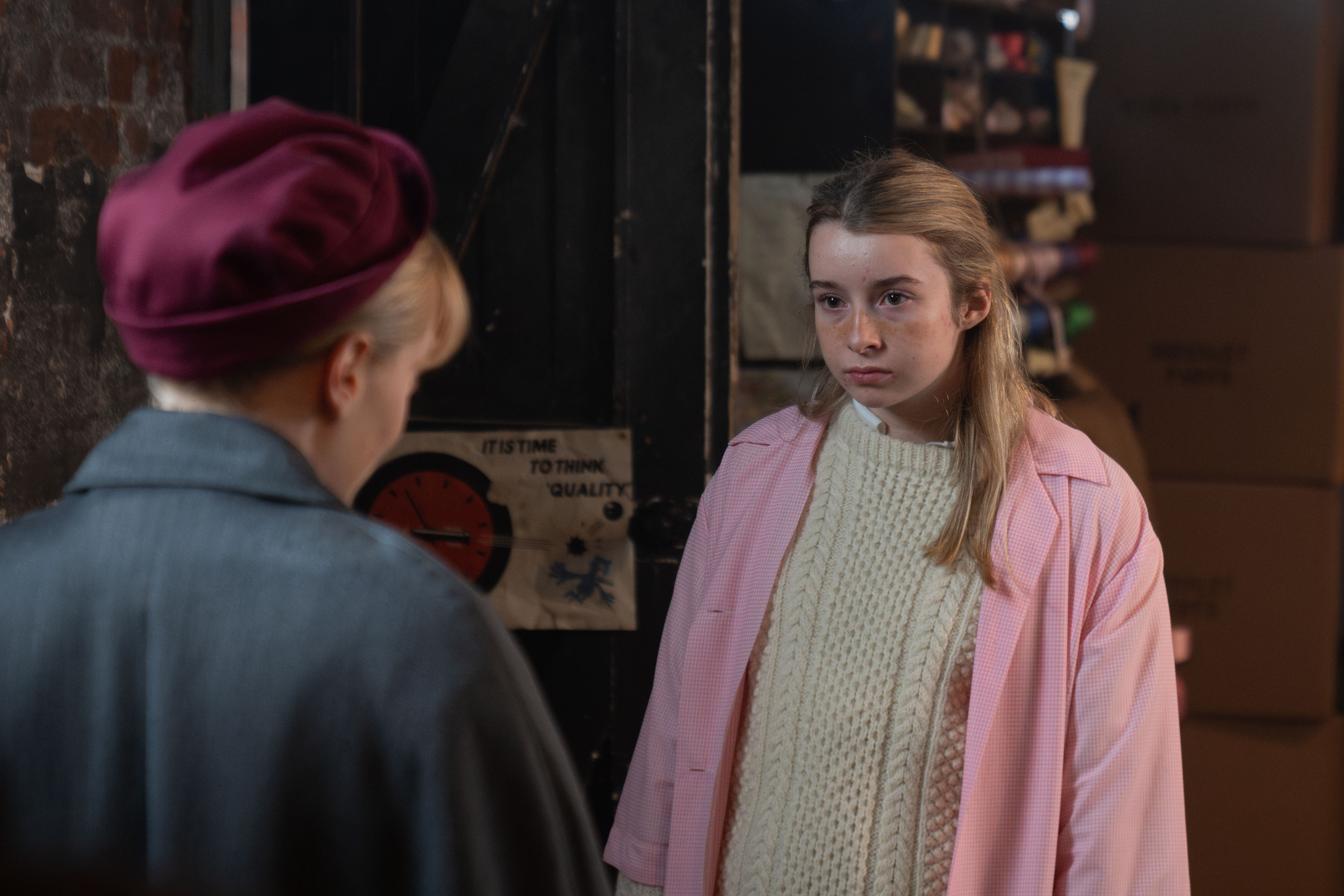 Rosalind Clifford (NATALIE QUARRY),Alison Casey (GRACE DOHERTY) in Call the Midwife season 13